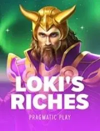 lokis riches game logo