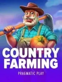 country farming game logo